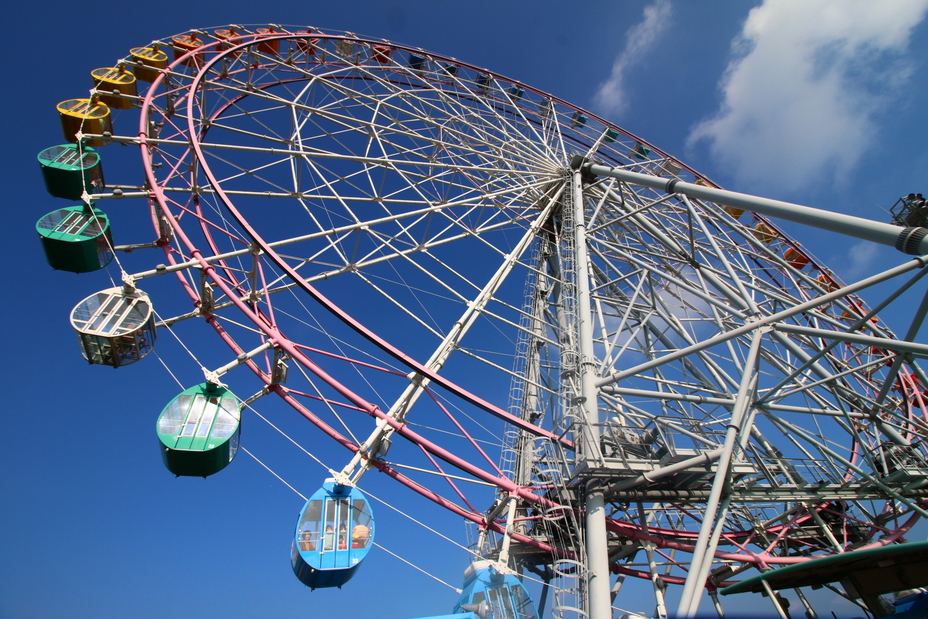 淡路島へ。快晴の空と海を眺めながらの観覧車には・・・