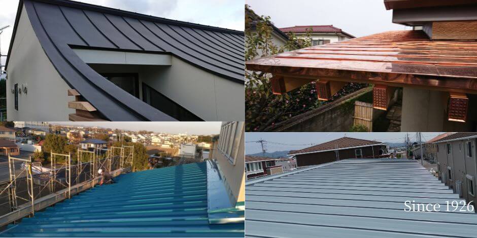 群馬県全域で屋根板金リフォーム｜桐生市・みどり市・伊勢崎市・太田市のガルバリウム鋼板・チタン施工事例｜永盛板金【1926年創業】