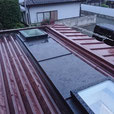 スカイライトチューブ屋根上施工前