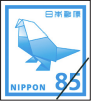 インクジェット用紙ことり青のデザイン