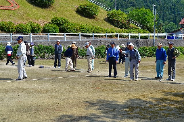 老人クラブ　ペタンク大会