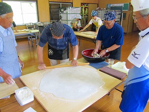 悠々大学（そば打ち）