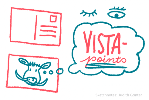 Visuelle Notizben und Sketchnotes mit der Illustratorin Judith Ganter  im Museum Altona in Hamburg entdecken