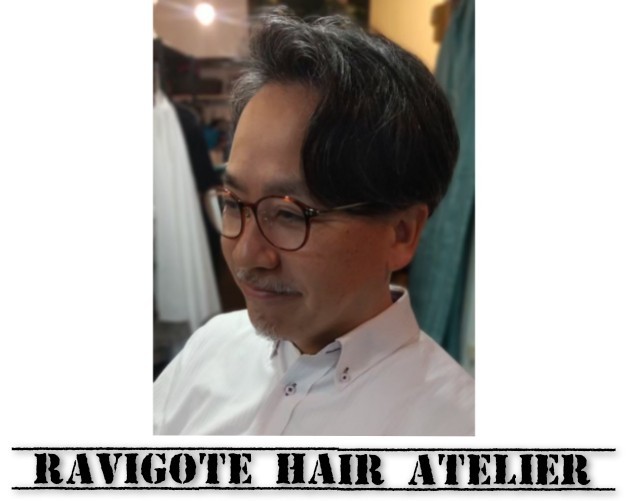 グレイヘアーでカッコよく!