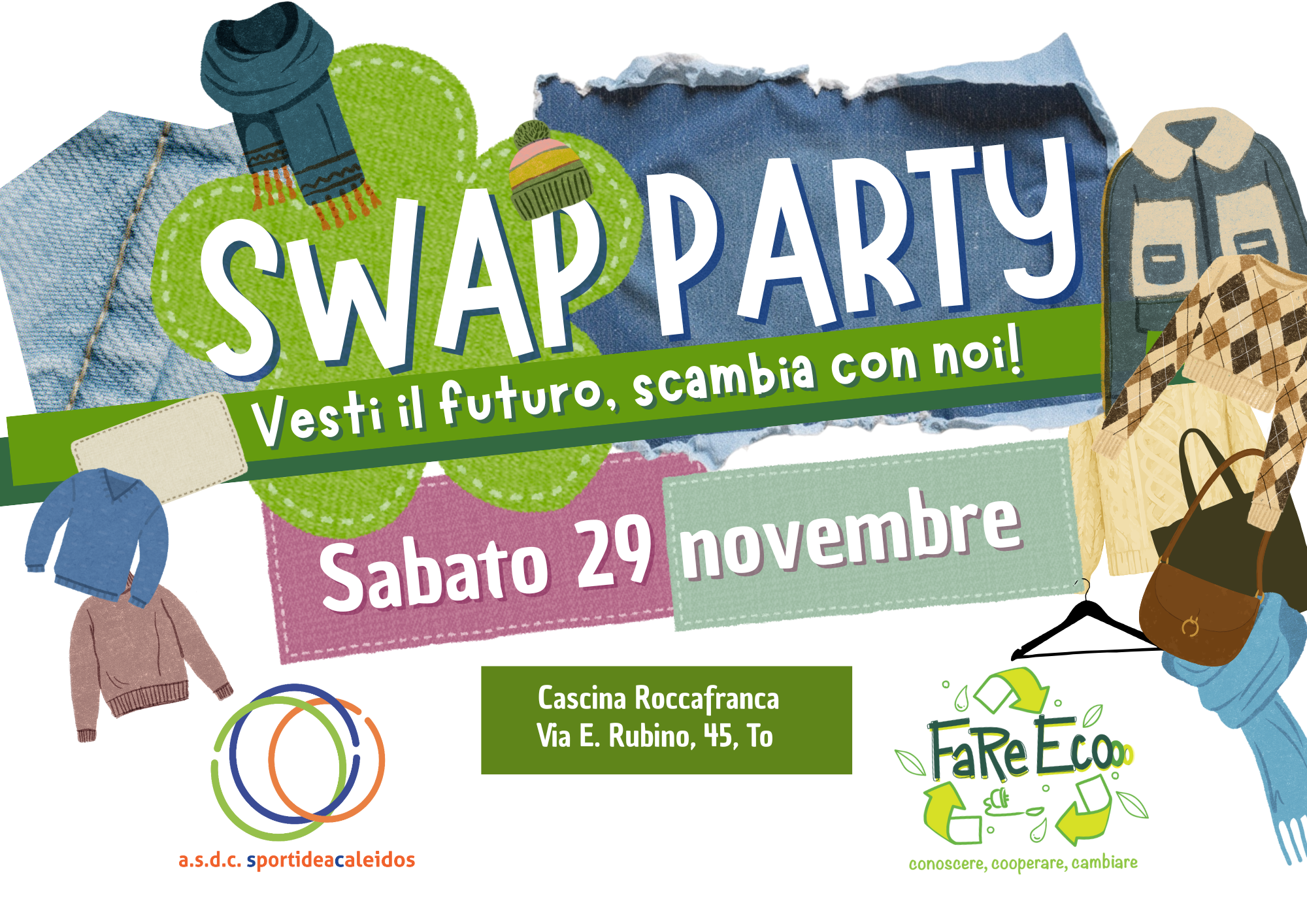 SWAP PARTY: vesti il futuro, scambia con noi!