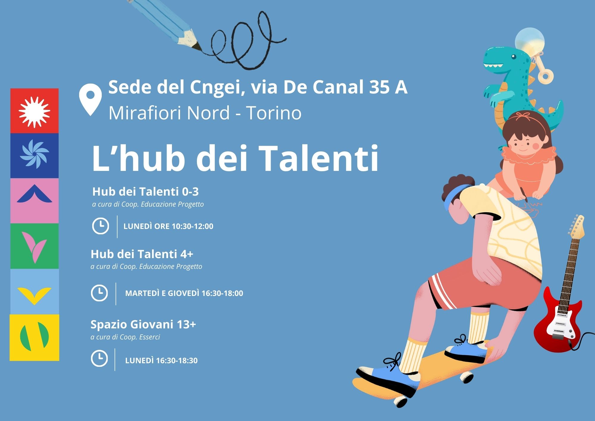Hub dei Talenti Abitare Mirafiori: appuntamenti di gennaio e febbraio
