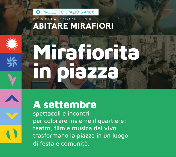 Mirafiorita in piazza: tutti gli eventi di settembre
