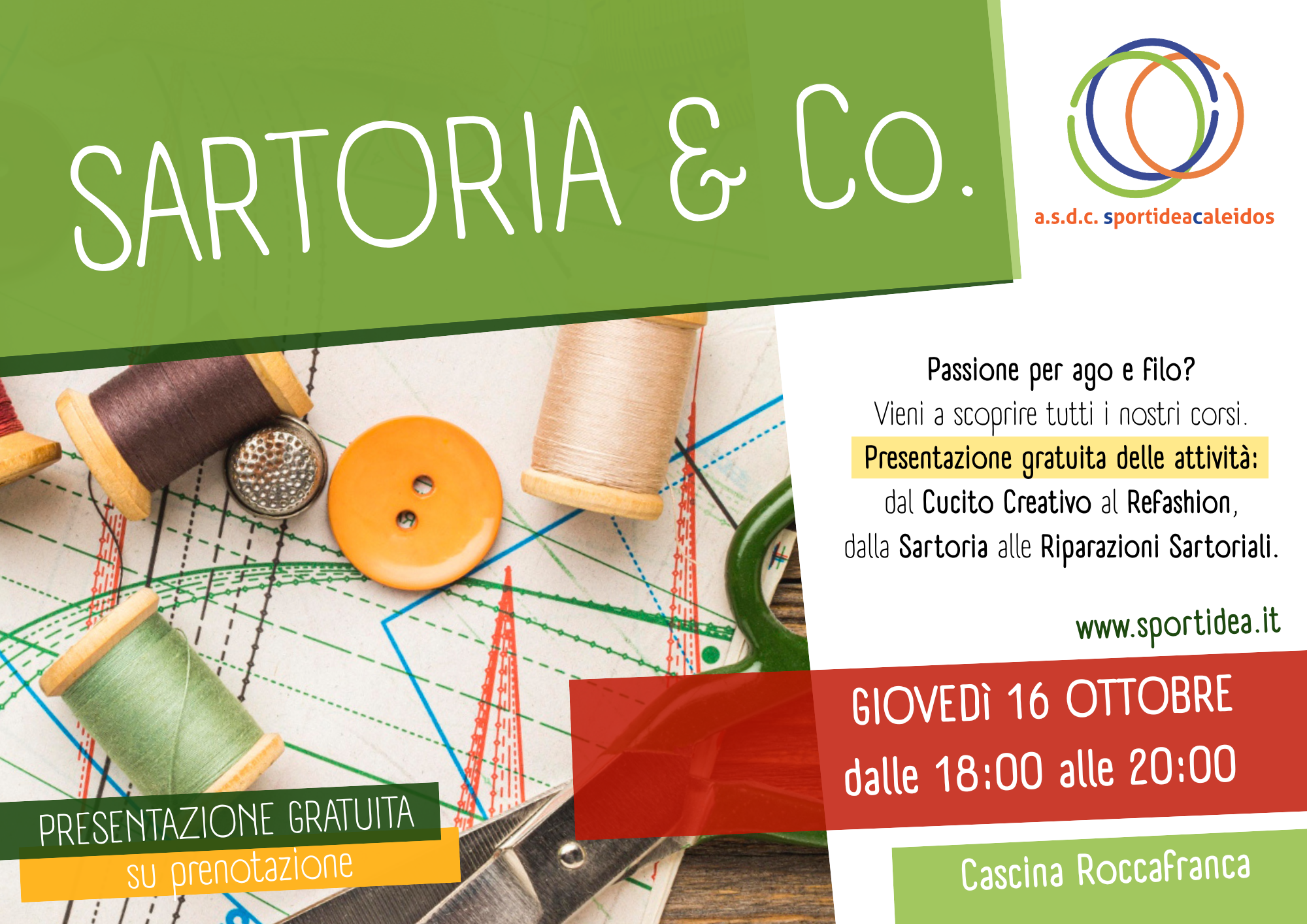 Sartoria & Co.: incontro di presentazione