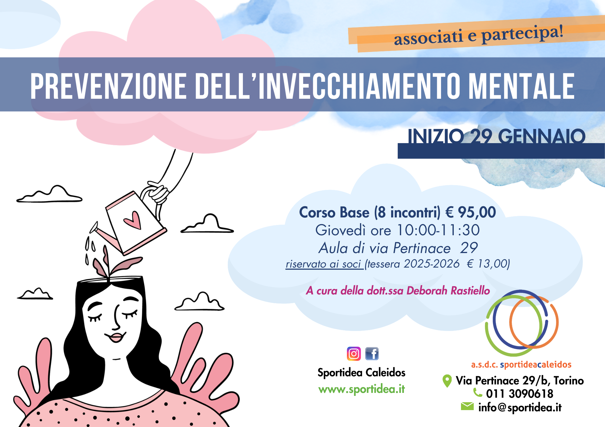 Prevenzione dell'invecchiamento mentale primo livello