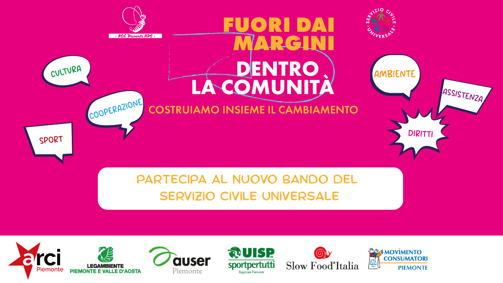 Sportidea Caleidos cerca volontari per il Servizio Civile