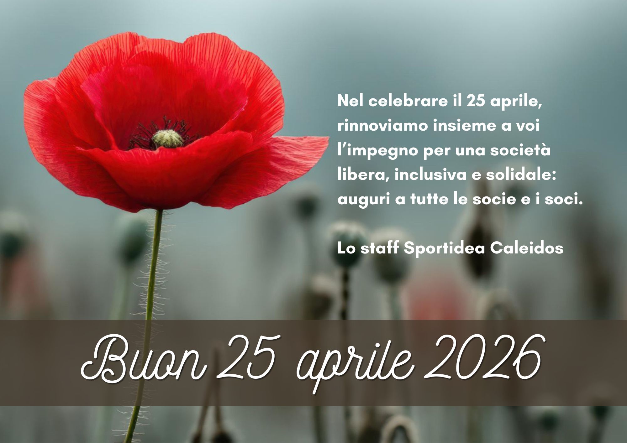 Buon 25 aprile 2026