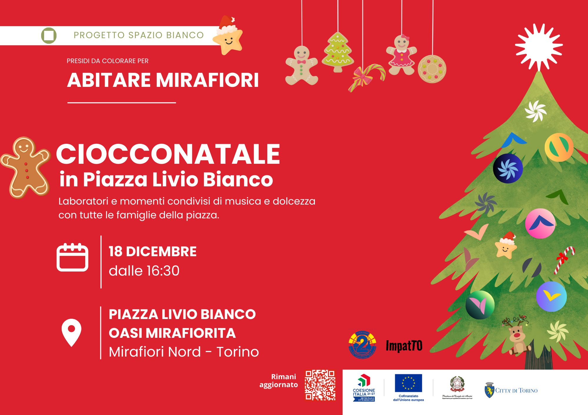 CioccoNatale in piazza Livio Bianco 2025