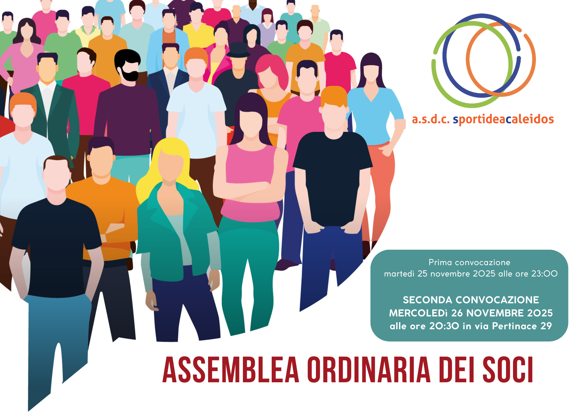 Convocazione assemblea ordinaria dei soci 2025