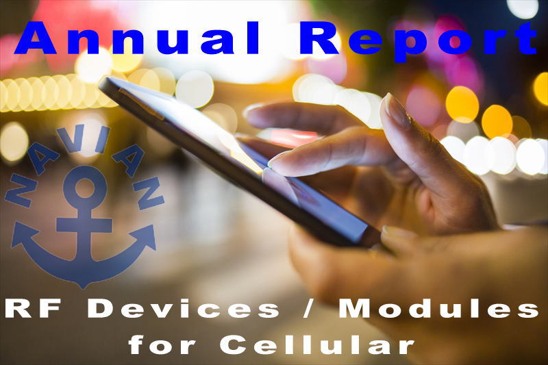 RF Devices / Modules For Cellular 2022-2023を発刊しました