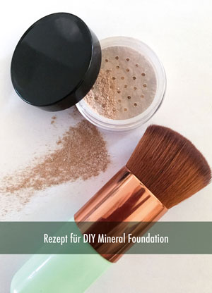 Rezept für eine einfache Mineral Foundation