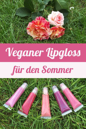 Veganer Lipgloss