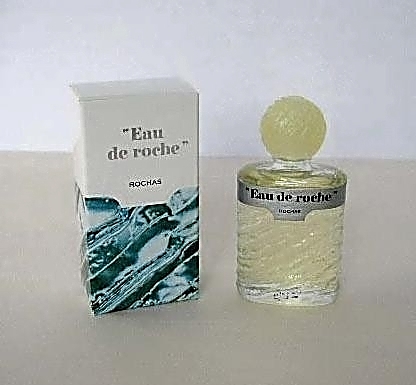 ROCHAS - "EAU DE ROCHE" - CONTENANCE NON INIQUEE SUR LA BOÎTE - BOUCHON EN PLASTIQUE TRANSLUCIDE