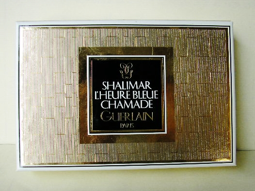 COFFRET DORE CONTENANT 3 MINIATURES