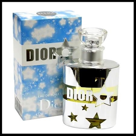 EDITION LIMITEE : DIOR STAR, FLACON ARGENTE BRILLANT - EAU DE TOILETTE 50 ML