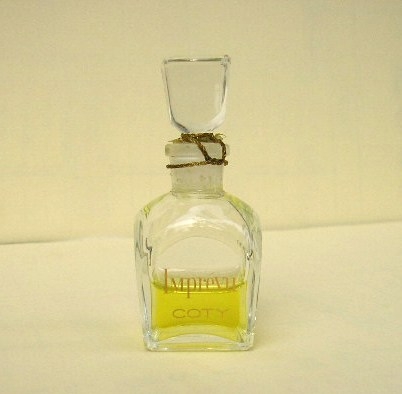 COTY - IMPREVU PARFUM - FLACON 1ère TAILLE