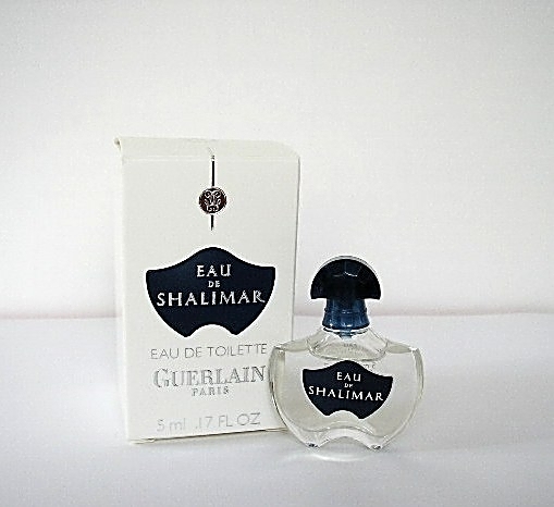 2008 - EAU DE SHALIMAR, EAU DE TOILETTE 5 ML - BLANCHE BLANCHE ET BLEU MARINE