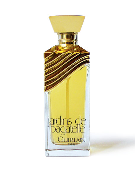 JARDINS DE BAGATELLE - EDITION LIMITEE EAU DE TOILETTE : FLACON HABILLE D'OR DANS SA PARTIE SUPERIEURE