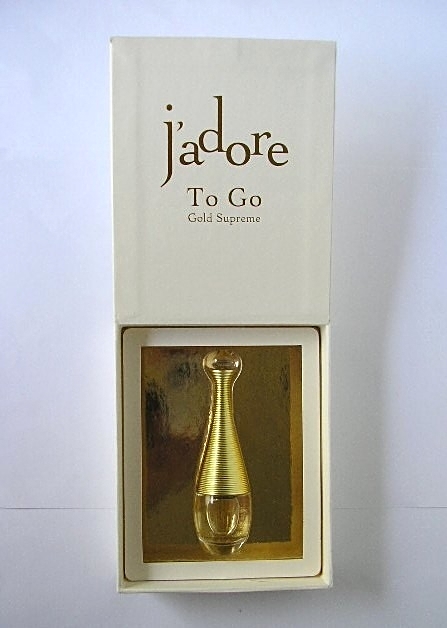 J'ADORE - TO GO, GOLD SUPREME PAILLETE - 15 ML