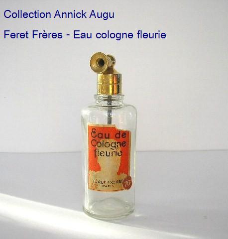 FERET FRERES - FLACON VAPORISATEUR : EAU DE COLOGNE FLEURIE
