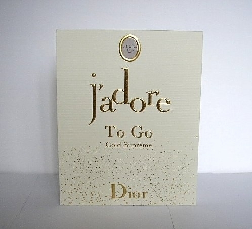 J'ADORE - TO GO , GOLD SUPREME PAILLETE - 15 ML