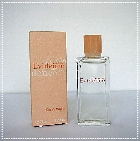 COMME UNE EVIDENCE - EAU DE PARFUM 7,5 Ml : PREMIERE MINIATURE SORTIE POUR CETTE FRAGRANCE