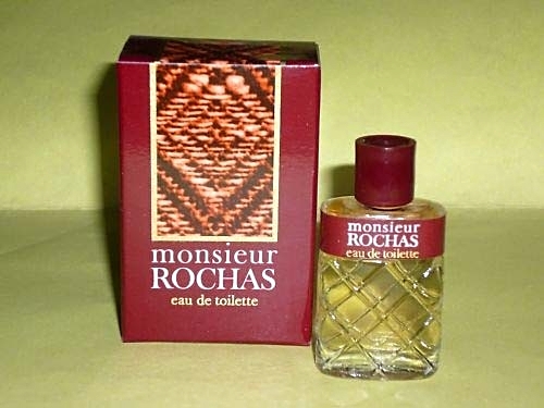 MONSIEUR ROCHAS - EAU DE TOILETTE 10 ML - ETIQUETTE CEINTURE AUTOUR DU FLACON