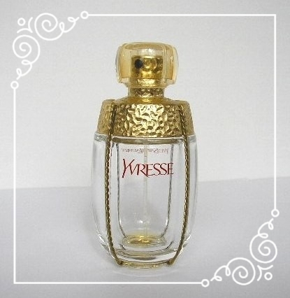 3) YVRESSE  - FLACON VAPORISATEUR VIDE  50 ML (EAU DE TOILETTE NON INDIQUEE) - FLACON DIFFERENT DU PRECEDENT