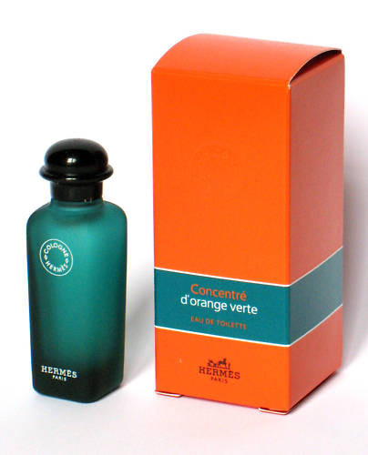 EAU DE TOILETTE - FLACON EN VERRE DEPOLI VERT - BOÎTE DIFFERENTE - 2009