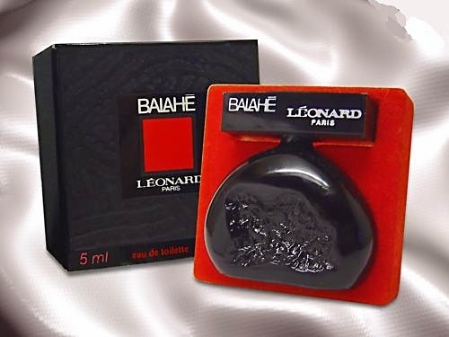 BALAHE - EAU DE TOILETTE 5 ML : JOLIE MINIATURE EN VERRE NOIRE
