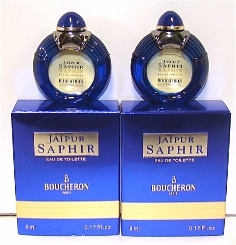 JAÏPUR SAPHIR - EAU DE TOILETTE POUR FEMME 5 ML : 2 MINIATURES IDENTIQUES