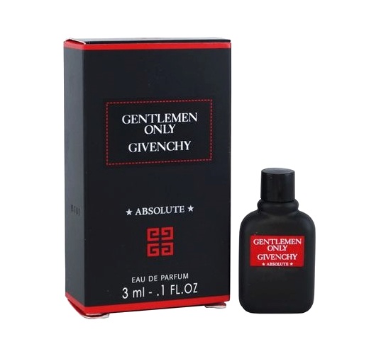 2016 - GENTLEMENT ONLY - ABSOLUTE : MINIATURE EAU DE PARFUM POUR HOMME 3 ML