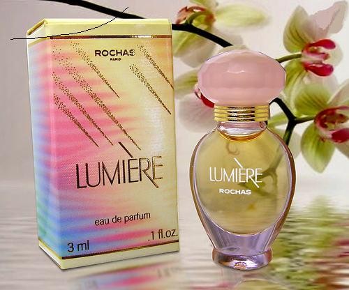 LUMIERE - FLACON AMPHORE VERRE TRANSPARENT - EAU DE PARFUM 3 ML - BOUCHON ROSE CLAIR