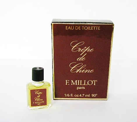 F. MILLOT - MINIATURE CRÊPE DE CHINE, EAU DE TOILETTE 4,7 ML 