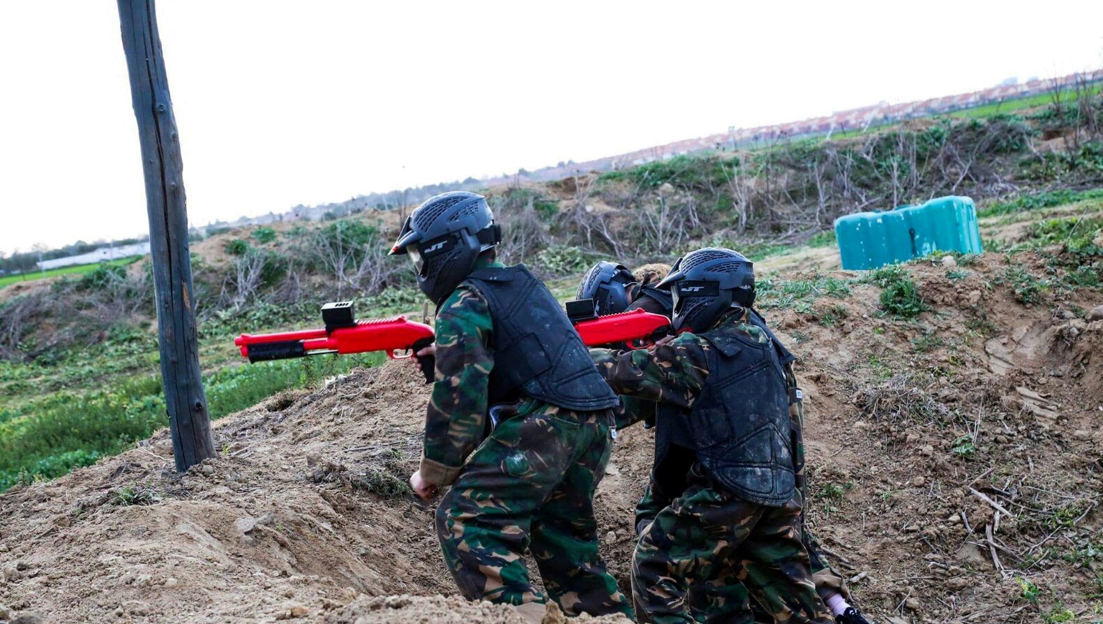 Paintball Infantil Madrid Laser Combat, Escape Room, Team building