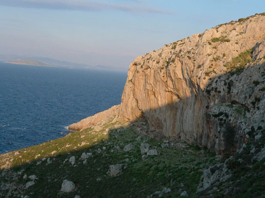 Una Falesia in riva al mare