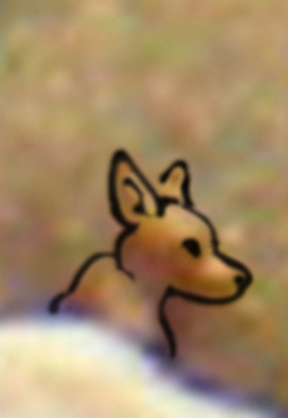 Wildhund Close-Up