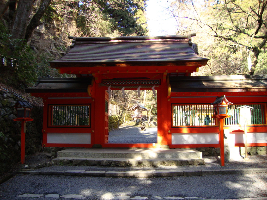 貴船神社　奥宮神門