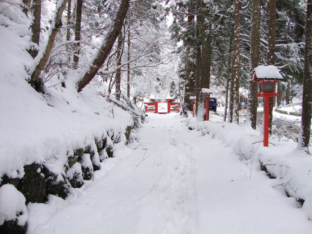 貴船神社　奥宮参道