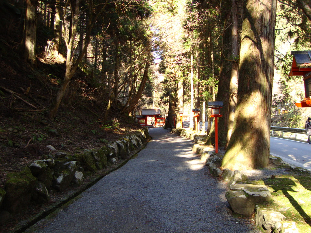貴船神社　奥宮参道