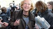 Nicole Fontaine, ancienne présidente du Parlement européen.AFP/Jacques Guez
