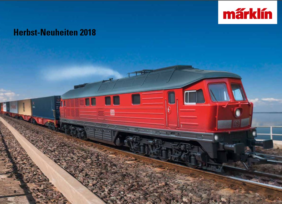 Märklin Herbst-Neuheiten 2018