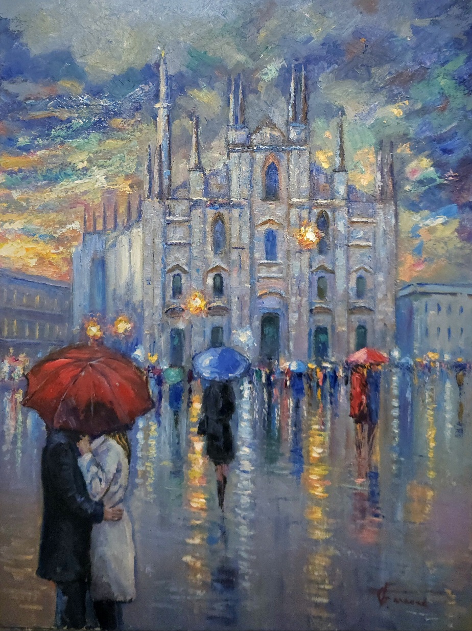 Tramonto a Milano (Codice M 500/26)