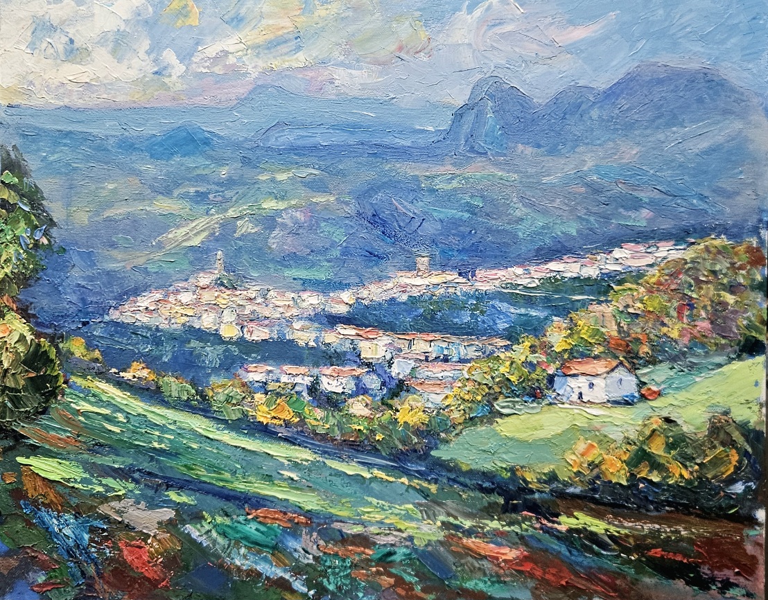 picerno dipinto, impressionismo moderno