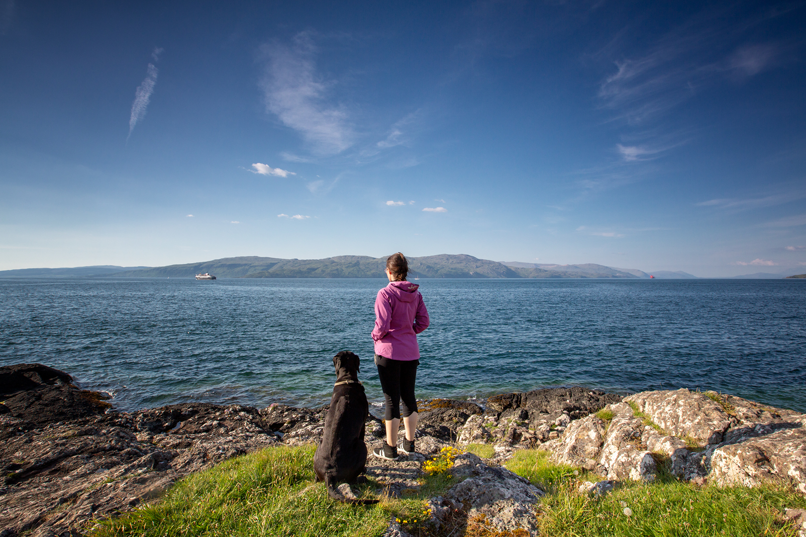 Isle of Mull_Schottland_Castle Duart_Wohnmobil_Hund