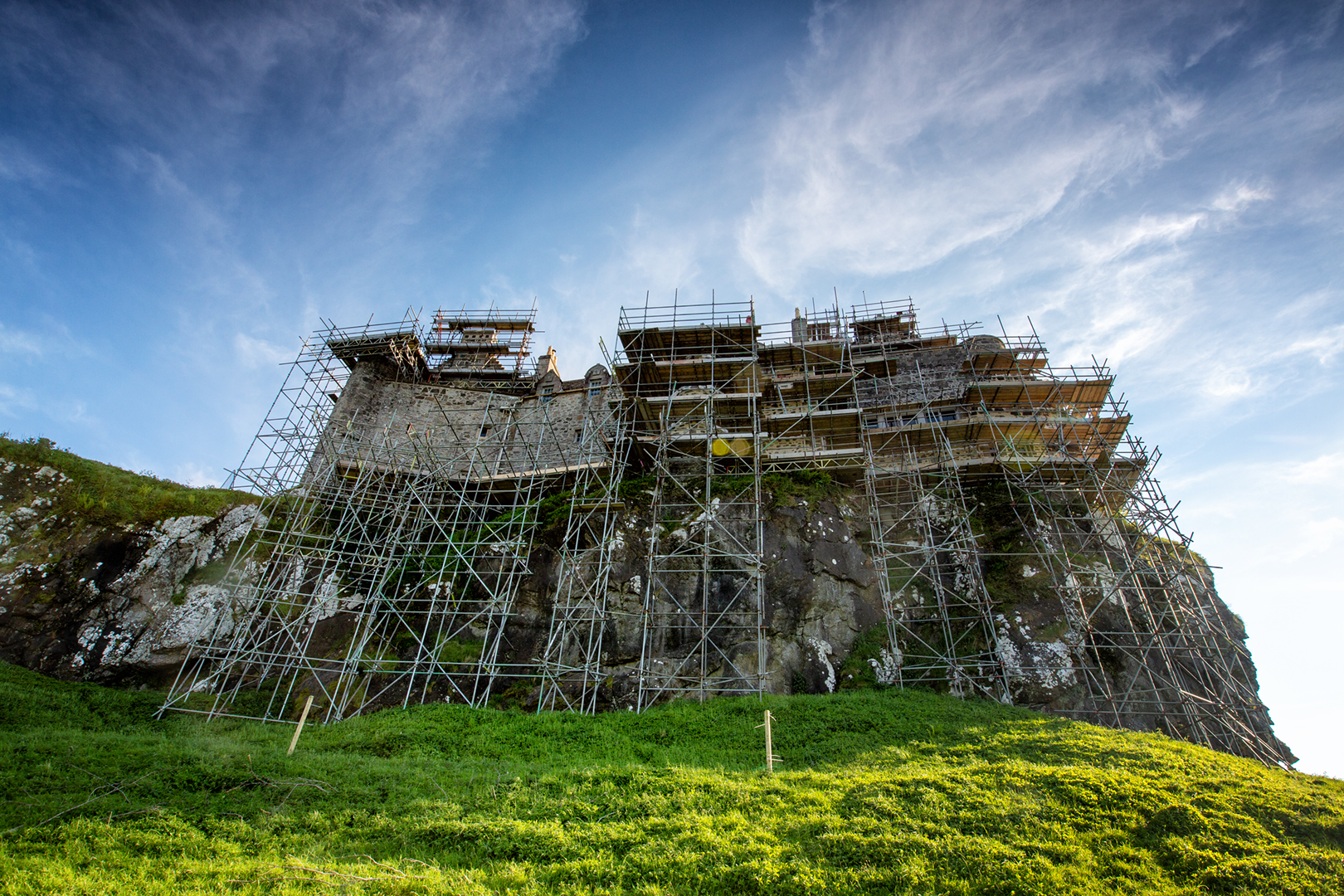 Isle of Mull_Schottland_Castle Duart_Wohnmobil_Hund